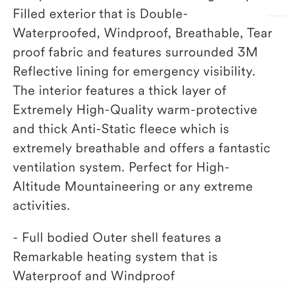 HELIOS DOG pet SNOWSUIT outfit jacket coat - RED - Picture 4 of 11